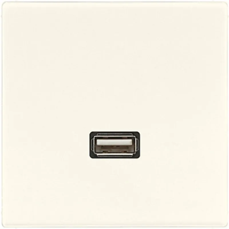 Jung Multimedia-Anschlusssystem USB 2.0, Serie LS, weiß MALS1122