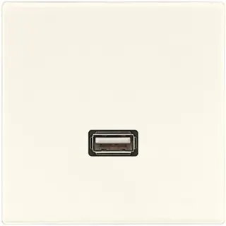 Jung Multimedia-Anschlusssystem USB 2.0, Serie LS, weiß MALS1122