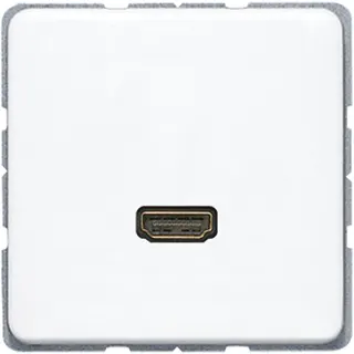 Jung Multimedia-Anschlusssystem HDMI, Serie CD, alpinweiß MACD1112WW