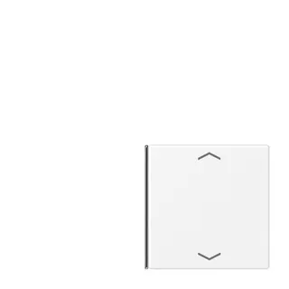Jung Taste 4fach, 1+4, mit Pfeilsymbolen, F40, Serie LS, schneeweiß matt LS404TSAPWWM14