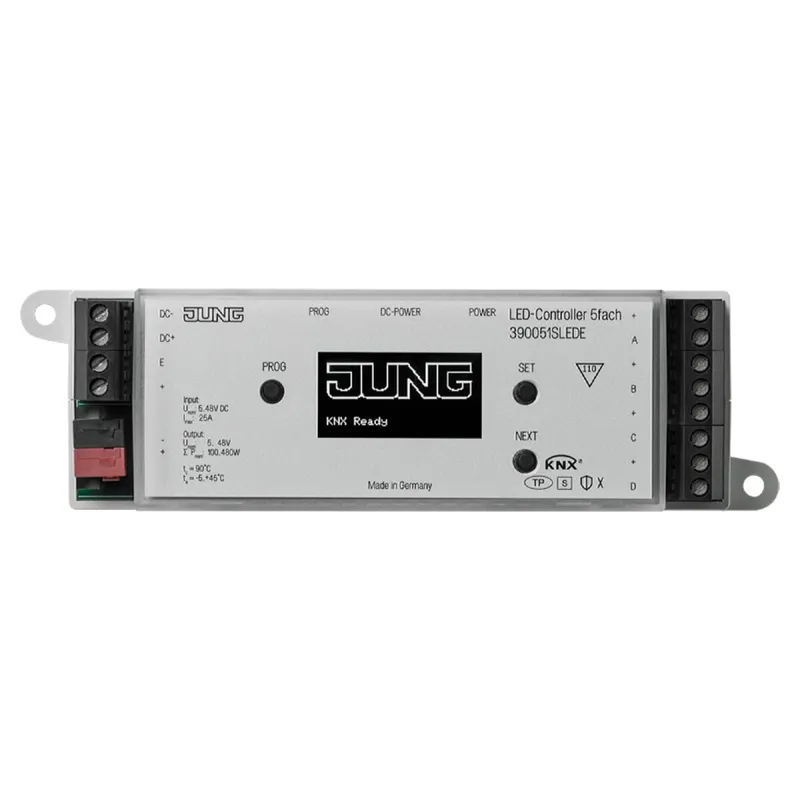 Jung KNX LED-Controller 5fach DC 5 ... 48 V, Einbau, Secure 390051SLEDE
