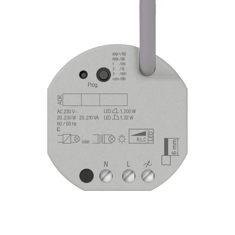 Jung KNX Universal-Dimmaktor 1fach, UP, Secure 390011SU