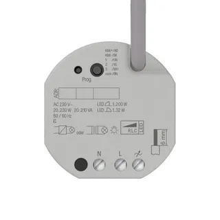 Jung KNX Universal-Dimmaktor 1fach, UP, Secure 390011SU