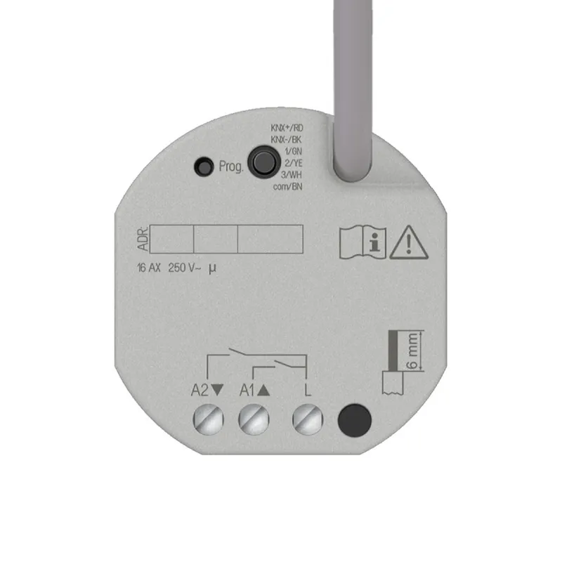 Jung KNX Schaltaktor 2fach, KNX Jalousieaktor 1fach, UP, Secure 230021SU