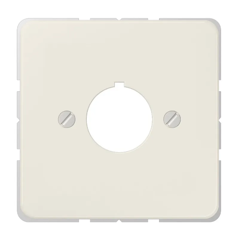 Jung Abdeckung für Befehlsgeräte mit 22,5 mm ?, Duroplast, Serie CD, weiß 564