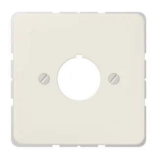 Jung Abdeckung für Befehlsgeräte mit 22,5 mm ?, Duroplast, Serie CD, weiß 564