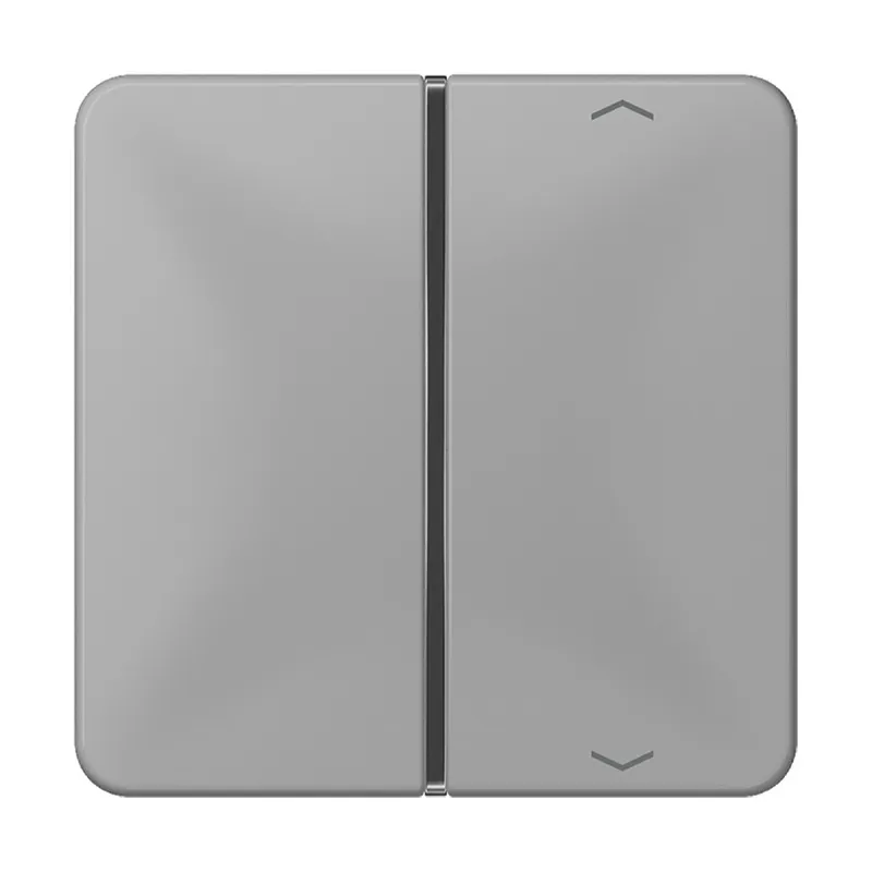 Jung Taste 1fach, mit Pfeilsymbolen, F40, Serie CD, grau CD401TSAPGR