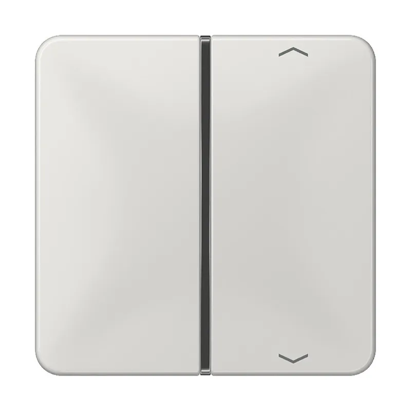 Jung Taste 1fach, mit Pfeilsymbolen, F40, Serie CD, lichtgrau CD401TSAPLG