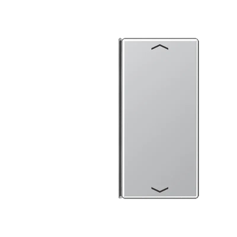 Jung Taste 2fach, mit Pfeilsymbolen, F40, Serie A, aluminium A402TSAPAL