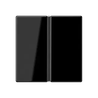 Jung Tastensatz 1fach, F40, Serie A, schwarz A401TSASW