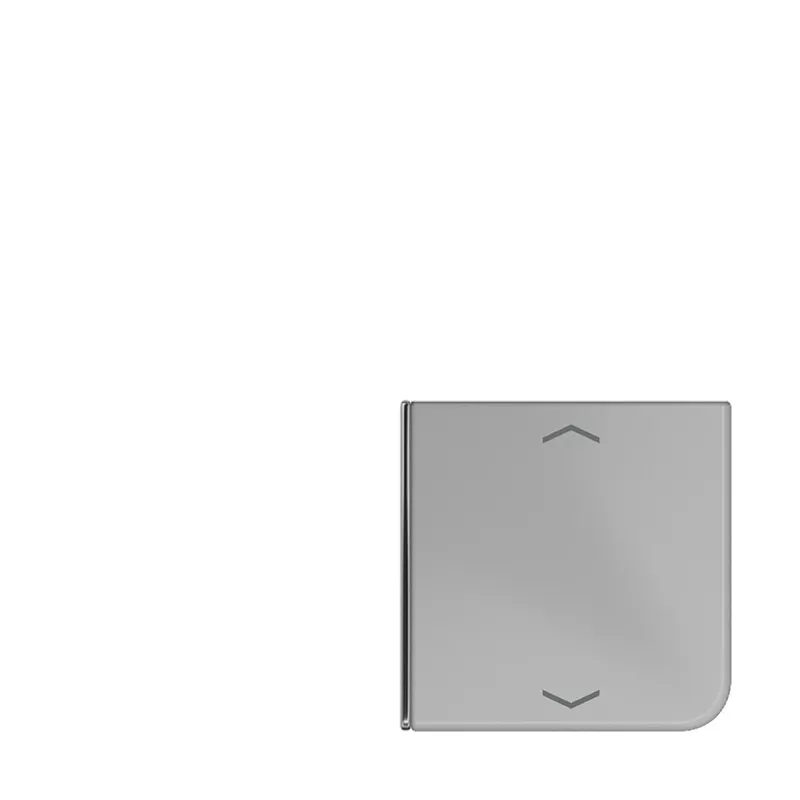 Jung Taste 4fach, 1+4, mit Pfeilsymbolen, F40, Serie CD, grau CD404TSAPGR14