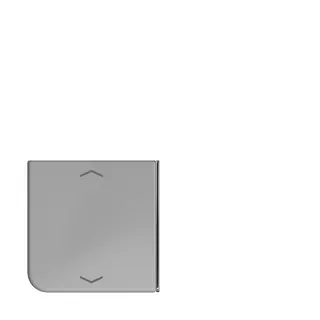 Jung Taste 4fach, 2+3, mit Pfeilsymbolen, F40, Serie CD, grau CD404TSAPGR23
