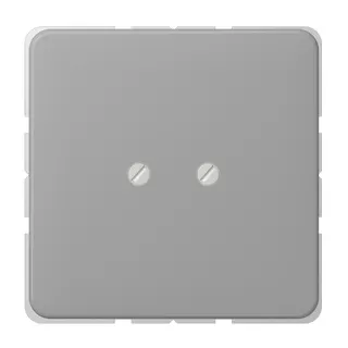 Jung Blind-Abdeckung (geschraubt), Duroplast, Serie CD, grau CD561BGR