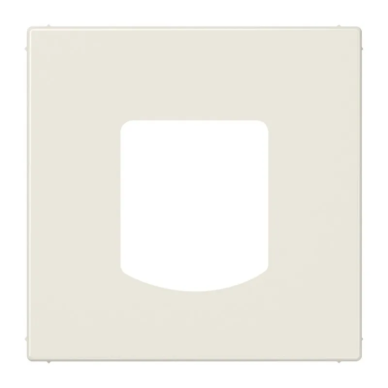 Jung Abdeckung für Ackermann, Typ 74189 A, 74189 L, Serie LS, weiß LS189A