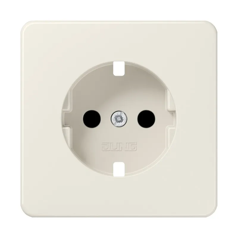 Jung Abdeckung für SCHUKO®-Steckdosen, SAFETY+, Thermoplast, Serie CD, weiß 520ZKIBFPL