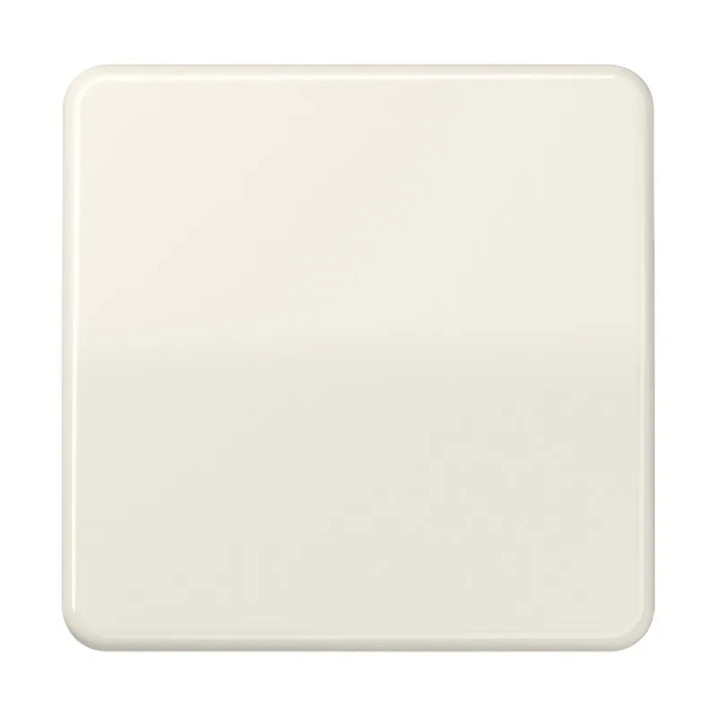 Jung Blind-Abdeckung (gerastet) Zentralplatte, Thermoplast, Serie CD, weiß 594-0PL