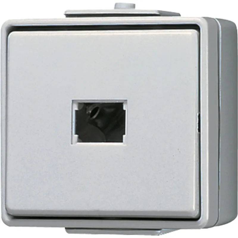 Jung Taster, 1-pol. Schließer, A 250 V ~, IP 44, WG 600 631WOT