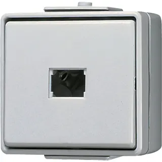 Jung Taster, 1-pol. Schließer, A 250 V ~, IP 44, WG 600 631WOT