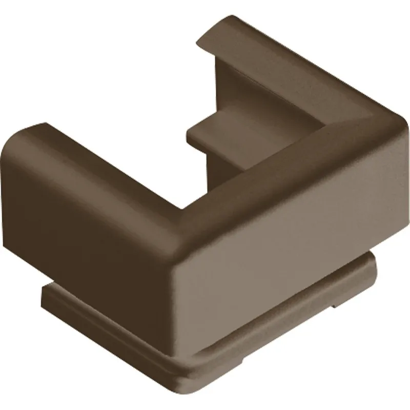 Jung Einführungsschieber für Kabelkanal 15 x 15 mm, Thermoplast, braun 12BR