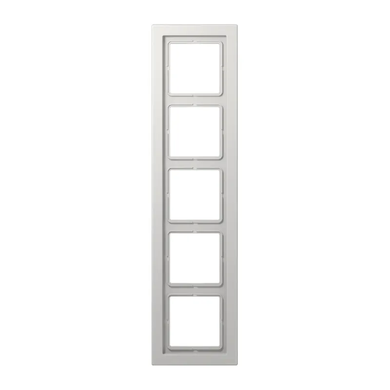 Jung Rahmen 5fach, Duroplast, LS-DESIGN, lichtgrau LSD985LG
