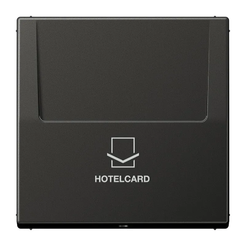 Jung Hotelcard-Schalter (ohne Taster-Einsatz), Hotelcard, Serie LS, anthrazit AL2990CARDAN
