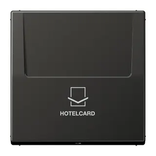 Jung Hotelcard-Schalter (ohne Taster-Einsatz), Hotelcard, Serie LS, anthrazit AL2990CARDAN