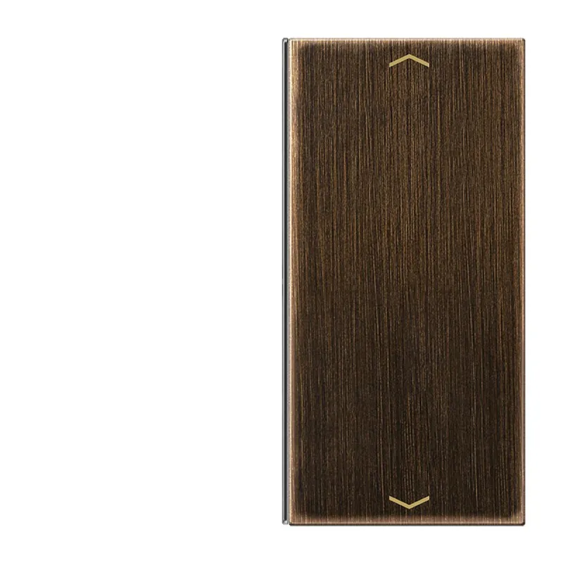 Jung Taste 2fach, mit Pfeilsymbolen, F40, Serie LS, Messing antik ME2402TSAPAT