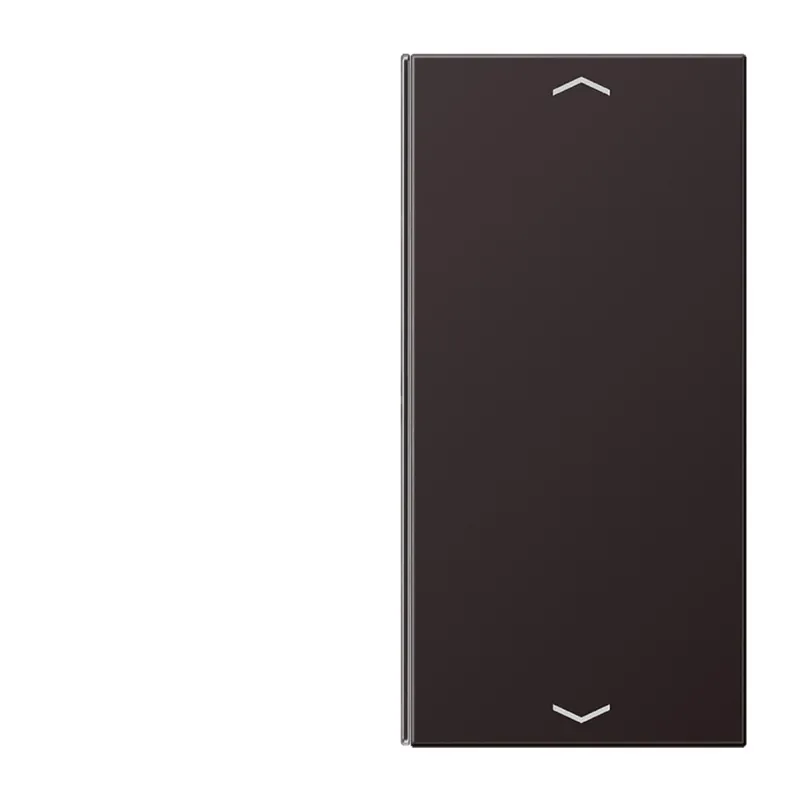 Jung Taste 2fach, mit Pfeilsymbolen, F40, Serie LS, dark (lackiertes Aluminium) AL2402TSAPD