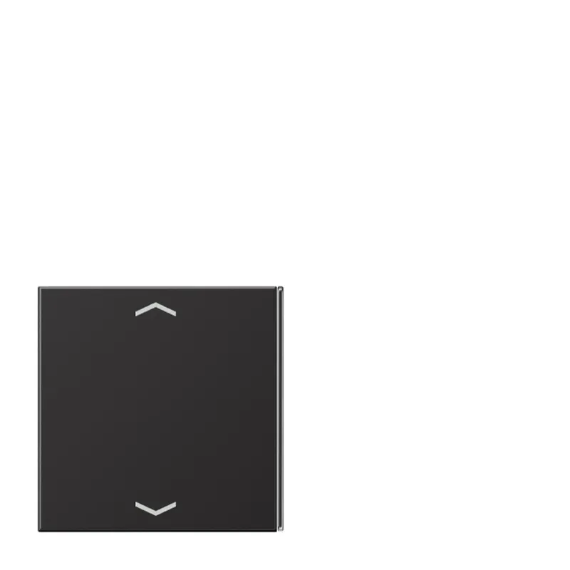Jung Taste 4fach, 2+3, mit Pfeilsymbolen, F40, Serie LS, dark (lackiertes Aluminium) AL2404TSAPD23