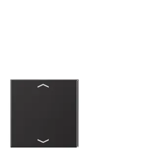 Jung Taste 4fach, 2+3, mit Pfeilsymbolen, F40, Serie LS, dark (lackiertes Aluminium) AL2404TSAPD23