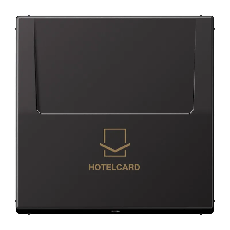 Jung Hotelcard-Schalter (ohne Taster-Einsatz), Hotelcard, Serie LS, dark AL2990CARDD