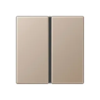 Jung Tastensatz 1fach, F40, Serie A, champagner A401TSACH