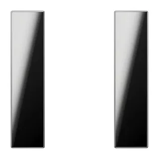 Jung Tastensatz 1fach, F50, Serie LS, glanzchrom GCR2501TSA