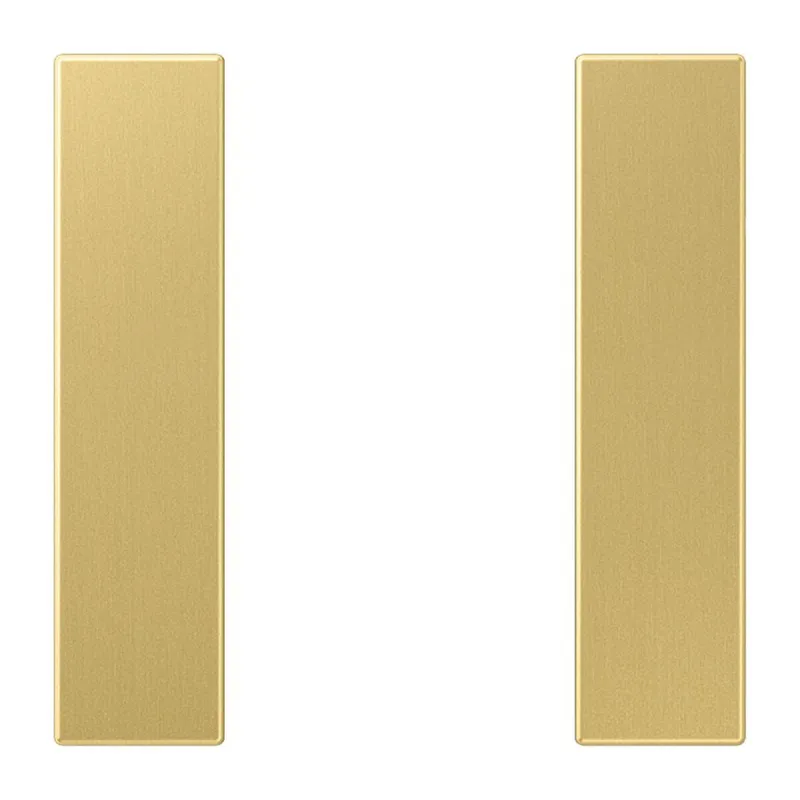 Jung Tastensatz 1fach, F50, Serie LS, Messing classic ME2501TSAC
