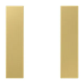 Jung Tastensatz 1fach, F50, Serie LS, Messing classic ME2501TSAC