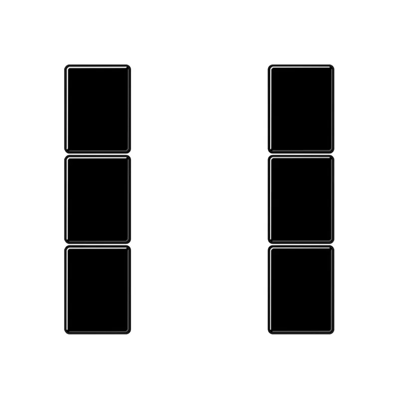 Jung Tastensatz 3fach, F50, Serie A, schwarz A503TSASW