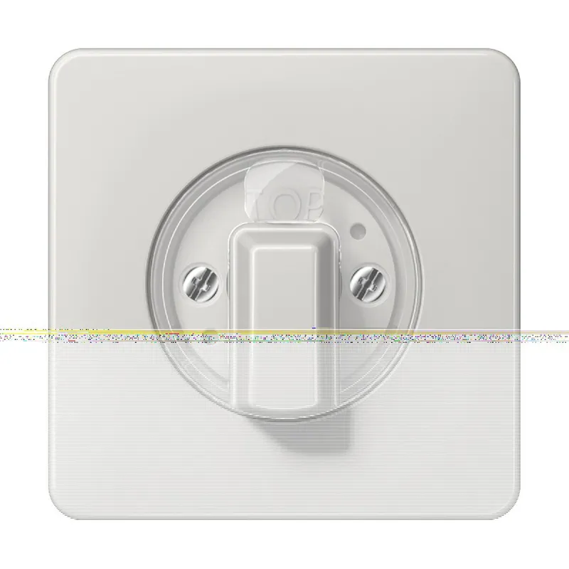 Jung Abdeckung für Drehschalter, Duroplast, Serie CD, lichtgrau CD1541LG