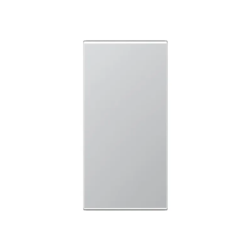 Jung Abdeckung in Tastenfarbe, F50, Serie AS/A, aluminium A50NAAL