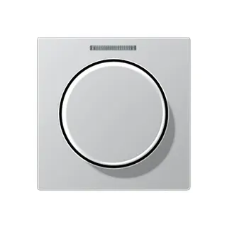 Jung Abdeckung mit Lichtleiter für KNX Drehsensor, Serie A, aluminium A1540KO5AL