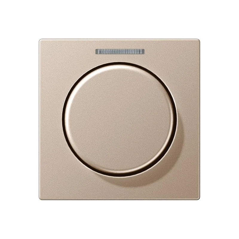 Jung Abdeckung mit Lichtleiter für KNX Drehsensor, Serie A, champagner A1540KO5CH