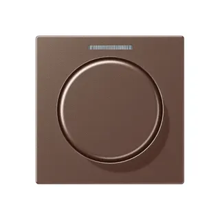 Jung Abdeckung mit Lichtleiter für KNX Drehsensor, Serie A, mokka A1540KO5MO
