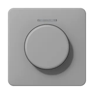 Jung Abdeckung mit Lichtleiter für KNX Drehsensor, Duroplast, Serie CD, grau CD1540KO5GR