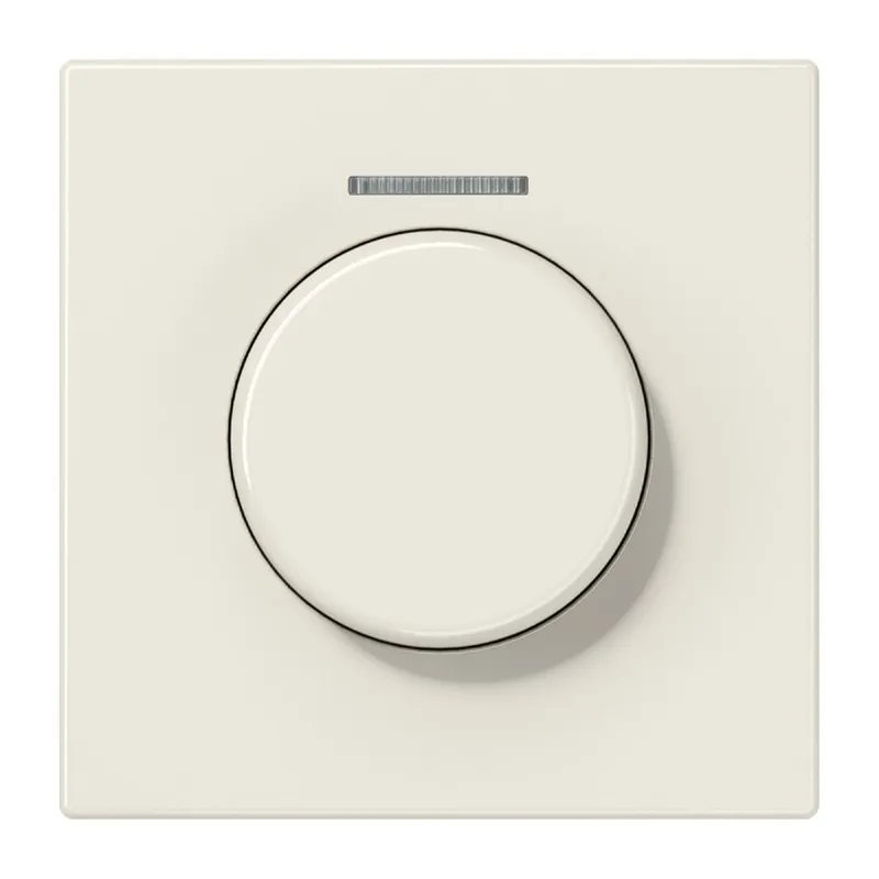Jung Abdeckung mit Lichtleiter für KNX Drehsensor, Duroplast, Serie LS, weiß LS1940KO5