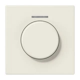 Jung Abdeckung mit Lichtleiter für KNX Drehsensor, Duroplast, Serie LS, weiß LS1940KO5