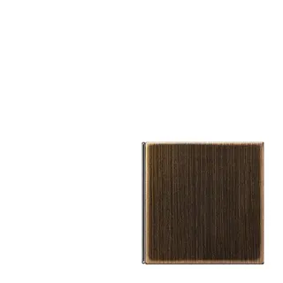 Jung Taste 4fach, 1+4, F40, Serie LS, Messing antik ME2404TSANAT14
