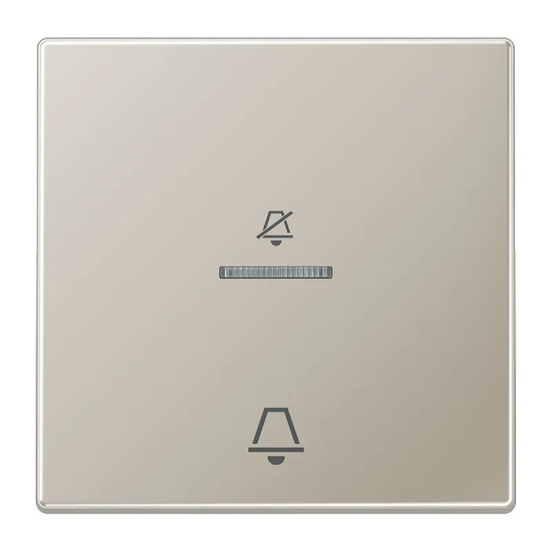 Jung Hotelwippe, Außenstelle, Symbole Nicht stören und Klingel, Serie LS, Edelstahl ESCUKO5D
