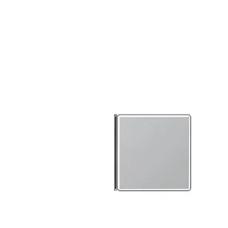 Jung Taste 4fach, F40, Serie A, aluminium A404TSANAL14