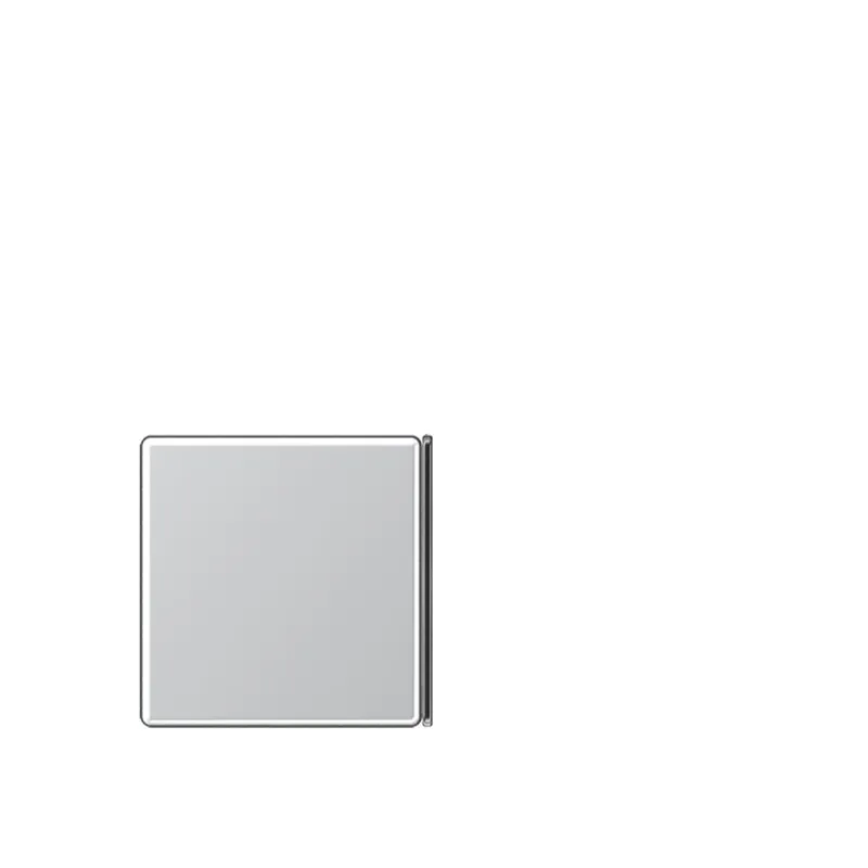 Jung Taste 4fach, 2+3, F40, Serie A, aluminium A404TSANAL23
