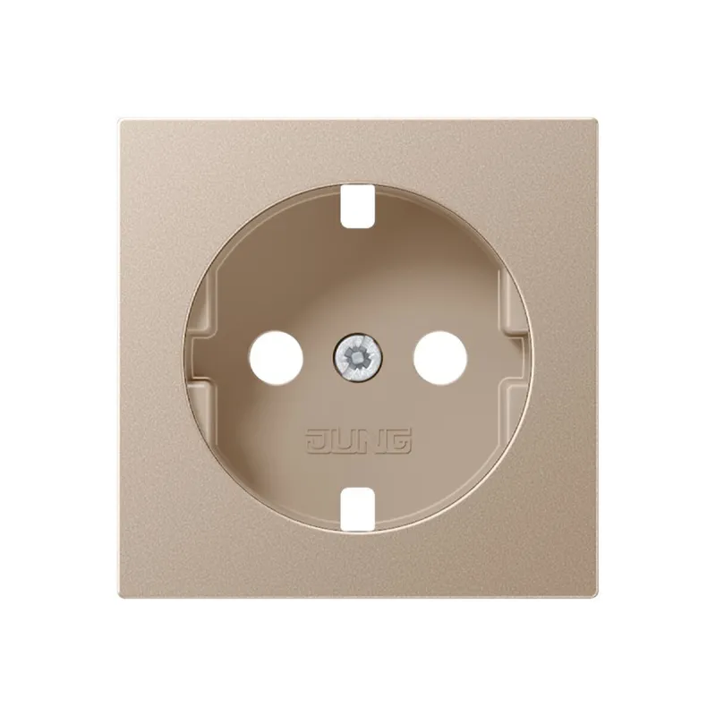 Jung Abdeckung für SCHUKO®-Steckdosen, Serie A, champagner A520CHPL
