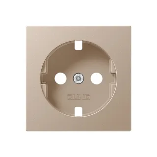 Jung Abdeckung für SCHUKO®-Steckdosen, Serie A, champagner A520CHPL
